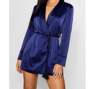 Belted blazer dress